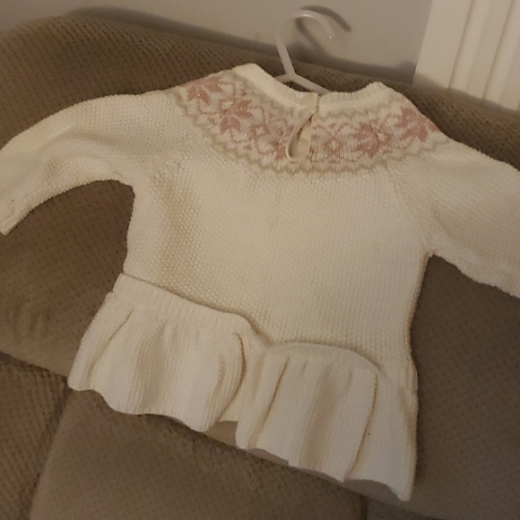 Aspen baby girls sweater matching set - Picture 3 of 5